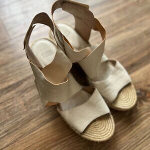 Eileen Fisher Espadrille Platform Sandals